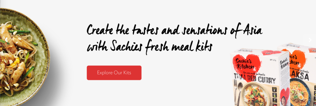 Meal kits- Sachies Kitchen more info