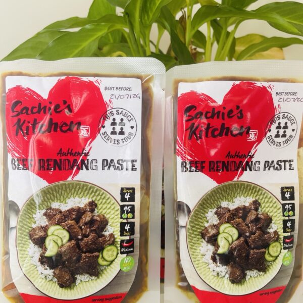 A. Special 5 Pack Deal of Sachie’s Kitchen Beef Rendang Paste – OUT OF STOCK